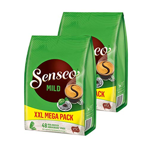 Senseo Mild Roast, Gusto Fine e Vellutato, 2 Confezioni x 48 Cialde di Caffè von Senseo