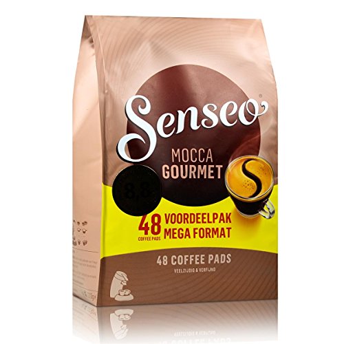 Senseo Kaffeepads Mocca Gourmet, Frisch & Intensiv, Kaffee für Kaffeepadmaschinen, 48 Pads von Senseo