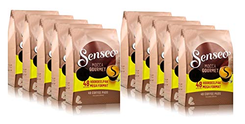 Senseo Kaffeepads Mocca Gourmet, Frisch & Intensiv, Kaffee für Kaffepadmaschinen, 480 Pads von Senseo