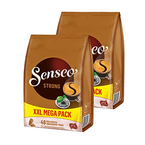 SENSEO Pads Strong 2er Pack, Kraftvoller Geschmack, Kaffee, 96 Pads von Senseo