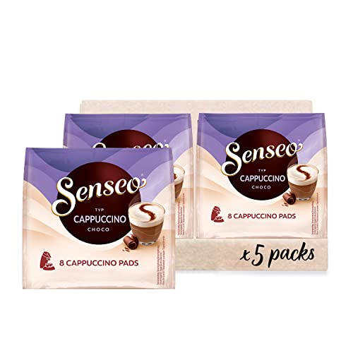 Senseo Pads Cappuccino Choco, 40 Kaffeepads, 5er Pack, 5 x 8 Getränke, 460 g Senseo Pads Cappuccino Choco, 40 Kaffeepads, 5er Pack, 5 x 8 Getränke, 460 g von Senseo