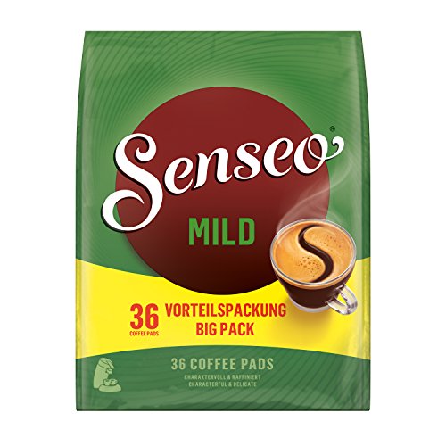 Senseo Pads Mild, 360 Kaffeepads, 10er Vorteilspack, 10 x 36 Getränke von Senseo