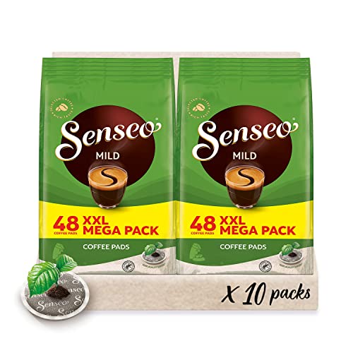 Senseo Pads Mild, Megapack XXL, 10 x 48 Getränke, 480 Kaffeepads von Senseo