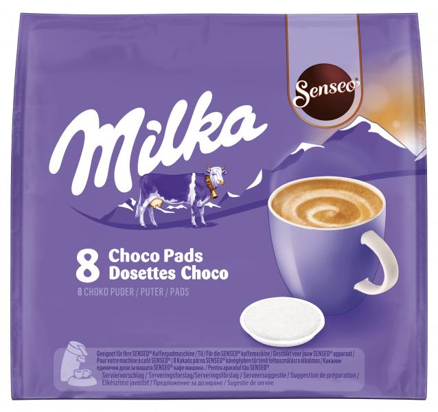 Senseo Pads Milka, 8 Kakao Pads von Senseo
