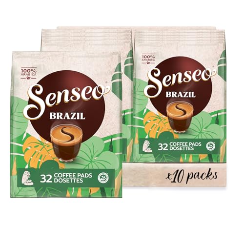 Senseo Pads Origins Brazil, Vorratspackung, 10 x 32 Getränke, 320 Kaffeepads Senseo Pads Origins Brazil, Vorratspackung, 10 x 32 Getränke, 320 Kaffeepads von Senseo