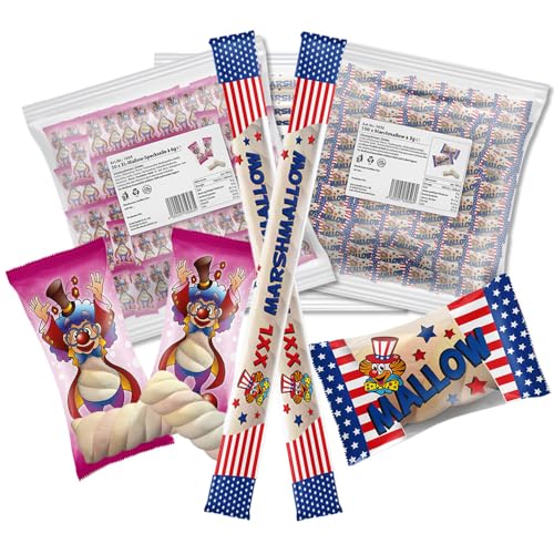 Marshmallow Mix - Verschiedene Marshmallow a 3g, 6g, 18g. Insgesamt 1032g Marshmallows. Marshmallow Mix - Verschiedene Marshmallow a 3g, 6g, 18g. Insgesamt 1032g Marshmallows. von Senvianda