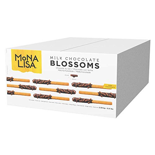 Mona Lisa Belgische Schokoladenblüten Callebaut (Milchschokolade, 2,5 kg Box) von Sephra