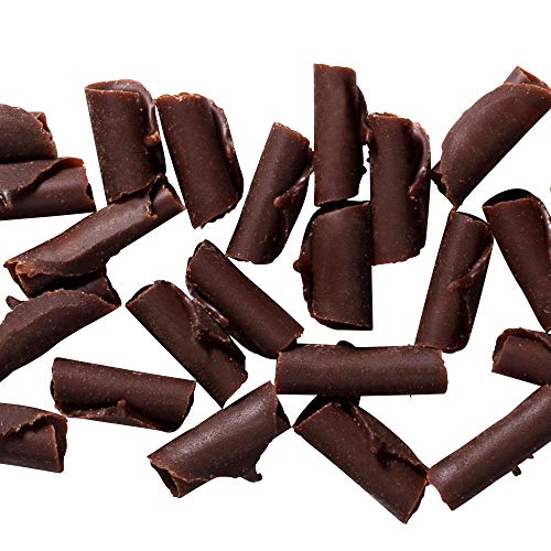 Mona Lisa Blossoms von Callebaut (dunkle Schokoladenlocken, 1 kg Dose) von Sephra