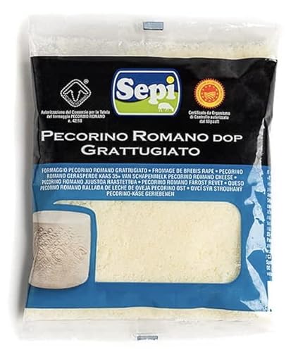 Sepi Pecorino Romano DOP gerieben 3x100gr im wiederverschließbare Beutel Sepi Pecorino Romano DOP gerieben 3x100gr im wiederverschließbare Beutel von Sepi