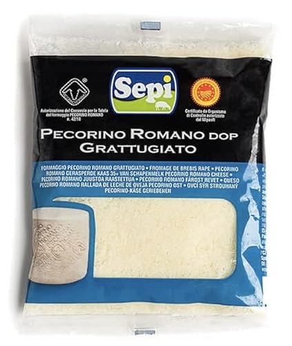 Sepi Pecorino Romano DOP gerieben 3x100gr im wiederverschließbare Beutel von Sepi