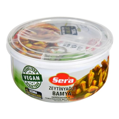 Sera Fertiggericht Okraschotten in Tomatensoße 314ml Sera Fertiggericht Okraschotten in Tomatensoße 314ml von Sera