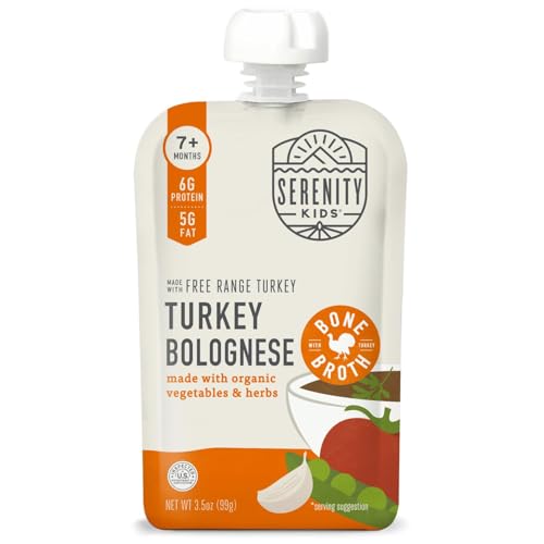 Serenity Kids Knochenbrühe für mehr als 7 Monate, hergestellt aus Bio-Gemüse, zertifiziert durch Clean Label Project Serenity Kids Knochenbrühe für mehr als 7 Monate, hergestellt aus Bio-Gemüse, zertifiziert durch Clean Label Project von Serenity Kids