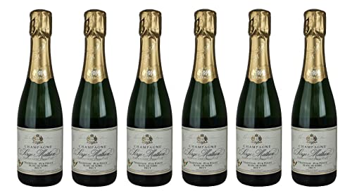 6x 0,375l - Serge Mathieu - Tradition Brut - Champagne A.O.P. - Frankreich - Champagner trocken von Serge Mathieu