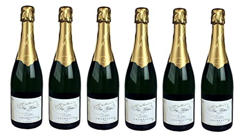 6x 0,75l - Serge Mathieu - Tradition Brut - Champagne A.O.P. - Frankreich - Champagner trocken von Serge Mathieu