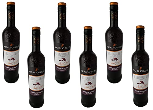 6 Flaschen Rotwein Michel Schneider Spätburgunder Rotwein, trocken von Seroflow