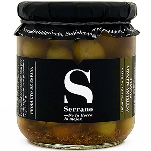 Gewürzte Verdial Oliven “Scharf“ von Serrano