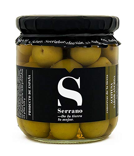 Oliven mit Knochen 'Sabor Anchoa' von Serrano