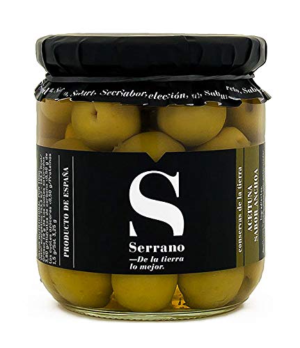 Oliven mit Knochen 'Sabor Anchoa' Oliven mit Knochen 'Sabor Anchoa' von Serrano