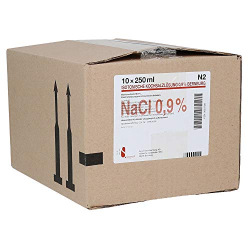 ISOTONISCHE Kochsalzlsg.0,9% Bernburg Inf.-L.PE 10X250 ml von Serumwerk Bernburg AG