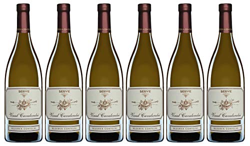 Serve Ceptura | VINUL CAVALERULUI Rezerva Contelui White - Weißwein trocken aus Rumänien | Weinpaket 6 x 0.75 L von Serve Ceptura