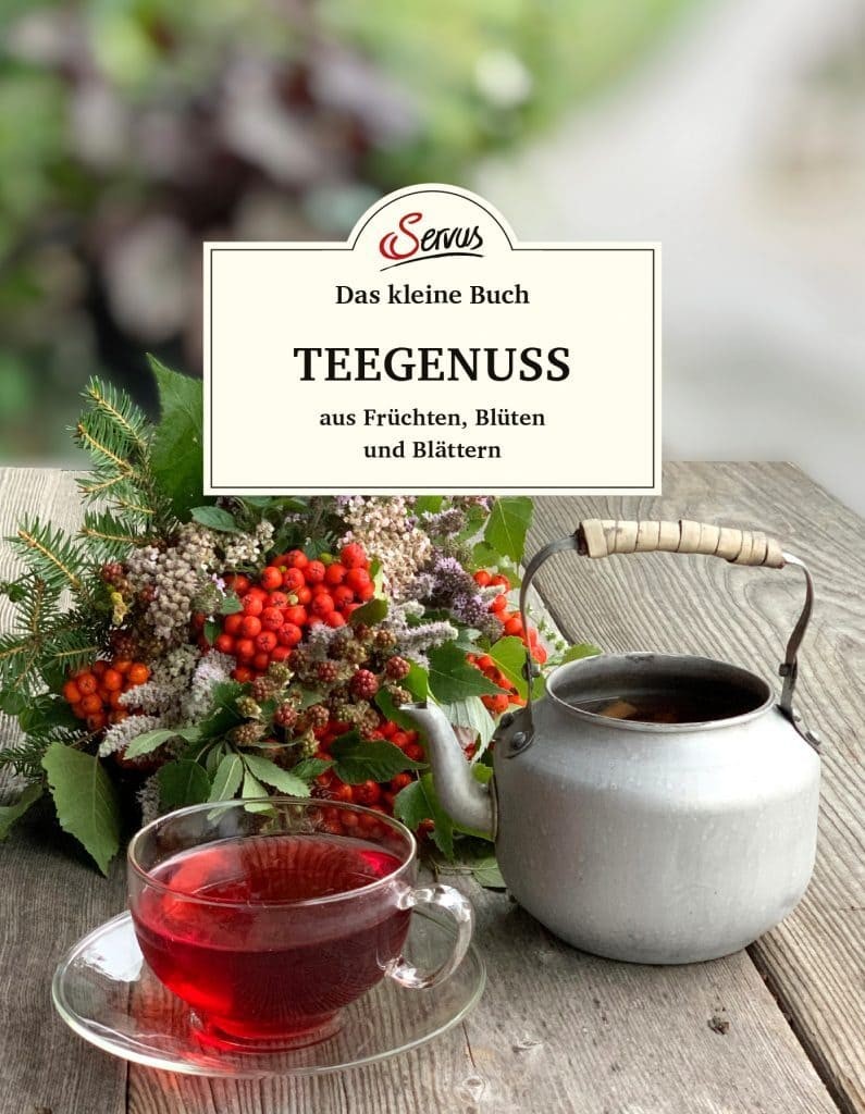 Das kleine Buch: Teegenuss aus Früchten, Blüten und Blättern von Servus Verlag