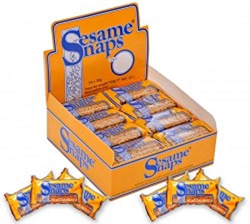 Sesame Snaps Original Case of 24 x 30g Bars Full Case von Sesame Snaps