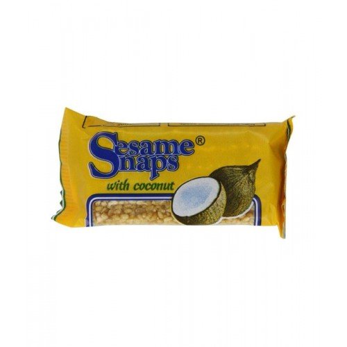Sesame Snaps mit Kokosöl (4x30g) - Packung mit 2 von Sesame Snaps