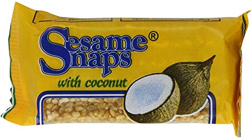 Sesam Snaps mit Kokosnuss - 30g - 6er-Packung von Sesame