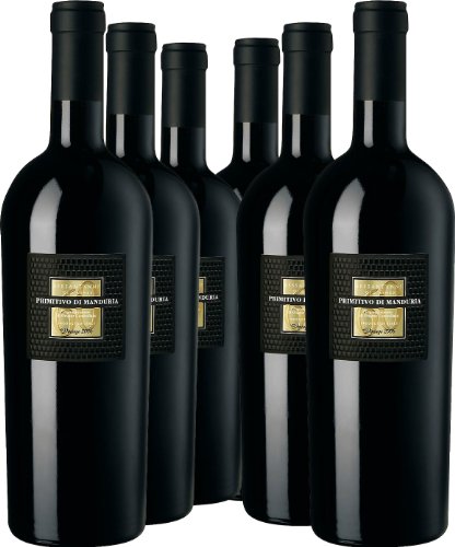 Sparpaket 6 Flaschen Sessantanni Primitivo di Manduria DOP 750 ml von Sessantanni Primitivo di Manduria