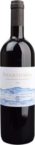 Sesta Poggio D Arna Rosso di Toscana IGT 2021 (1 x 0.75 l) von Sesta