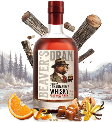 Seven Seals - Beavers Dram | 0,7 l Premium Rye Whisky aus Kanada | Vielschichtige Aromen von Nüssen, Früchten & Rauchig | Whisky Geschenk für echte Genießer | 46% Alkohol Seven Seals - Beavers Dram | 0,7 l Premium Rye Whisky aus Kanada | Vielschichtige Aromen von Nüssen, Früchten & Rauchig | Whisky Geschenk für echte Genießer | 46% Alkohol von Seven Seals