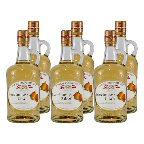 Seyringer Schlossbrände Haselnusslikör (6 x 0,5L) von Seyringer Schlossbrände