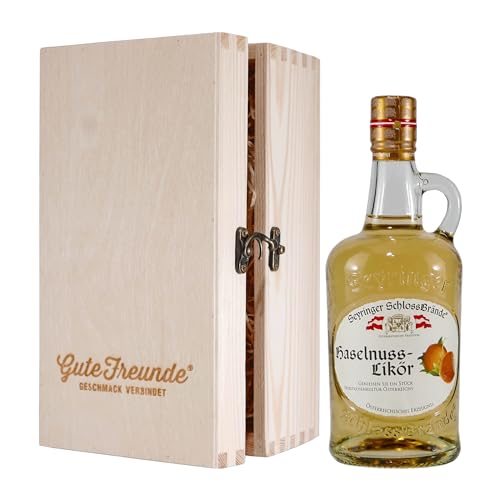 Seyringer Schlossbrände Haselnusslikör mit Geschenk-HK Seyringer Schlossbrände Haselnusslikör mit Geschenk-HK von Seyringer
