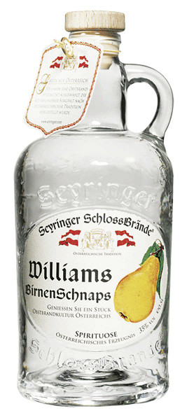 Seyringer Williams Birnen Schnaps 35% vol. 0,5 l von Seyringer
