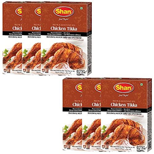 Shan Chicken Tikka Masala, 50 g, 6 Stück Shan Chicken Tikka Masala, 50 g, 6 Stück von Shan