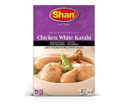 Shan Chicken White Karahi Gewürzmischung, 6 Stück von Shan