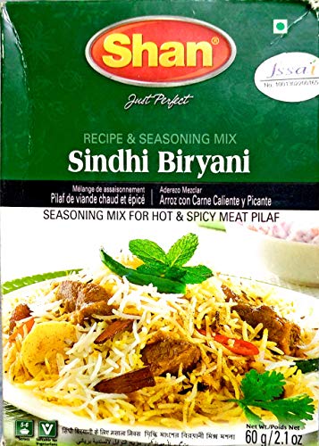 Shan Sindhi Biryani Masala, 60 g, 3 Stück Shan Sindhi Biryani Masala, 60 g, 3 Stück von Shan