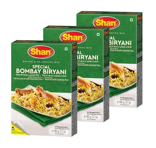 Shan Special Bombay Biryani Masala, 60 g, 3 Stück von Shan