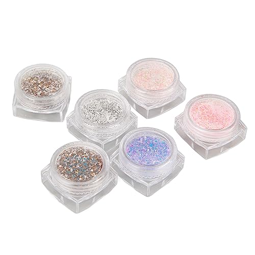 Nagelzuckerpulver, Glänzendes Buntes Dekoratives Tragbares Nagelstaub-Sandpulver für die Nageldatierung Nagelzuckerpulver, Glänzendes Buntes Dekoratives Tragbares Nagelstaub-Sandpulver für die Nageldatierung von Shanrya