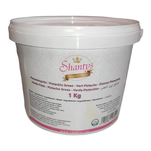 Pistaziengrün Pulver - 1 Kg - Lebensmittelfarbe - Shantys von Shantys Patisserie & Dessert