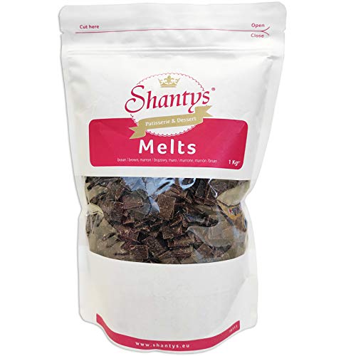 Shantys Melts - BRAUN, Shantys Patisserie & Dessert 1000 g von Shantys Patisserie & Dessert