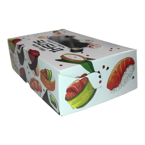 Sushi Box - S (15 x 10 x 5 cm) 100 Stück Packmania von Shantys Patisserie & Dessert