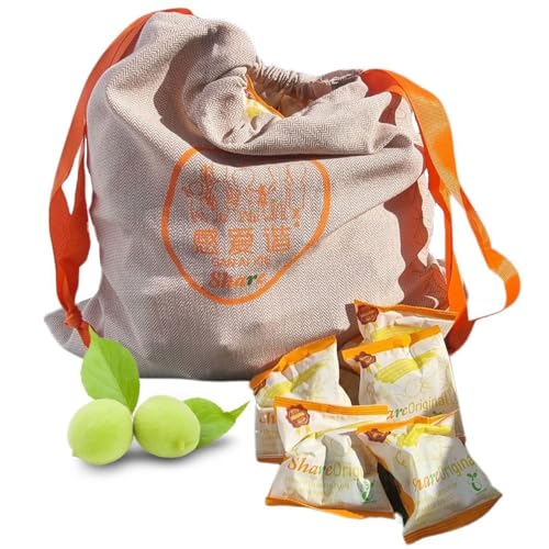 Share Original fermentierte Pflaumen im Eco Beutel 500g (30 Stück) grüne Pflaume fermentiert 500g | grüne Pflaumen/japanischen Aprikosen sind vegan, laktosefrei von Share