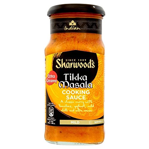 Sharwood der Cooking Sauce - Extra Creamy Medium Tikka Masala (420g) - Packung mit 2 von Sharwood's