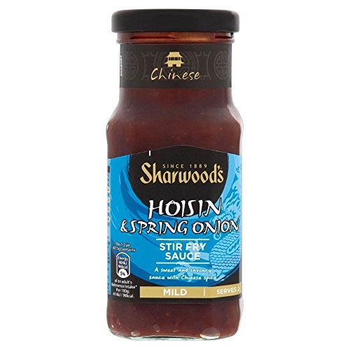 Sharwood der Stir Fry Sauce - Hoi Sin & Frühlingszwiebeln (195g) - Packung mit 2 von Sharwood's