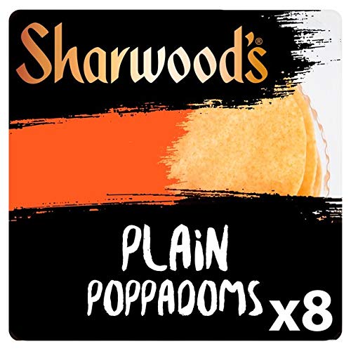Sharwood's 8 schlichte Poppadoms von Sharwood's
