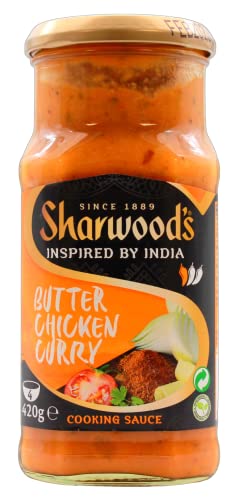 Sharwood`s Butter Chicken Curry Kochsauce, 6er Pack (6 x 420g) von Sharwood's
