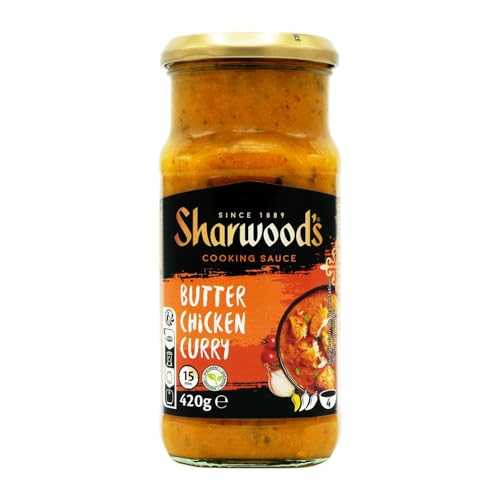 Sharwood`s Butter Chicken Curry Kochsauce, 6er Pack (6 x 420g) von Sharwood's