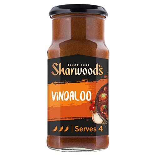 Sharwood's Cook-in Sauce Goan Vindaloo 420g - indische Kochsoße von Sharwood's