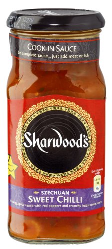 Sharwood's Cook-in Sauce Sweet Chilli & Red Pepper 425g - chinesische Kochsoße von Sharwood's